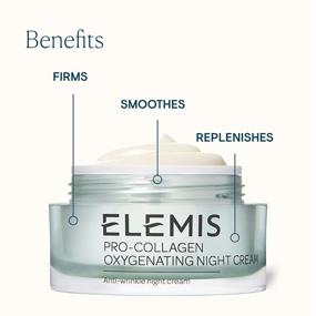 img 2 attached to ELEMIS Pro-Collagen Oxygenating Night Cream: Ultra Rich Daily Face Moisturizer for Firming, Smoothing, and Replenishing the Skin - 50 mL