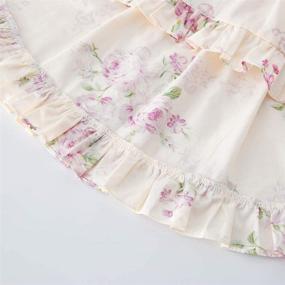 img 1 attached to 🌸 Floral Headband Dresses: Stylish Summer Bandage Backless Girls' Clothing