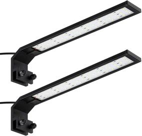 img 4 attached to TORCHSTAR LED Aquarium Light: Ultra Bright Fish Tank Lighting with Adjustable Clip and Waterproof Design - Perfect for Freshwater Aquarium Plants and Indoor Water Gardens (Pack of 2)