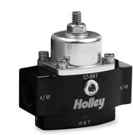 holley 12 841 adjustable pressure regulator logo