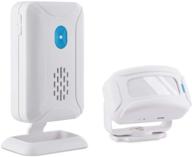 🚪 nineleaf motion sensor doorbell - pir motion detect alarm, store welcome buzzer monitor, multi-function wireless welcome greeting doorbell - caregiver reminder for elderly logo