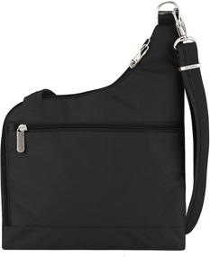 img 2 attached to 👜 Travelon Luggage Anti Theft Cross Body Black Women's Handbags & Wallets: Secure Crossbody Bags for Stylish Travellers