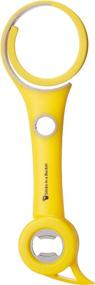 img 3 attached to 🍋 Versatile Kitchen Tool in YELLOW: Enhances Bartending Experience - Jar, Can, Bottle, Beer, Pouch, Tin, Nail Polish Opener