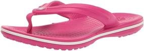 img 4 attached to Детские сандалии Crocs Kids' Crocband Flip 👣 Flops: высококачественная обувь для детей