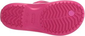 img 1 attached to Детские сандалии Crocs Kids' Crocband Flip 👣 Flops: высококачественная обувь для детей