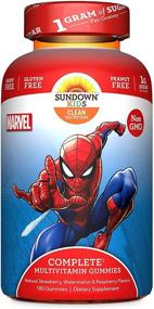 img 4 attached to Sundown Naturals® Kids Spiderman® Multivitamin