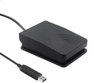 🕹️ enhanced ikkegol usb foot pedal switch: hands-free one key control for video games and pc tasks logo