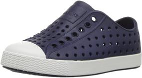 img 4 attached to 👟 Regatta Blue/Shell White C8 M US - Native Shoes Jefferson Child: The Perfect Pair for Your Little One