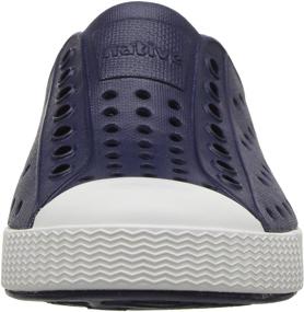 img 3 attached to 👟 Regatta Blue/Shell White C8 M US - Native Shoes Jefferson Child: The Perfect Pair for Your Little One