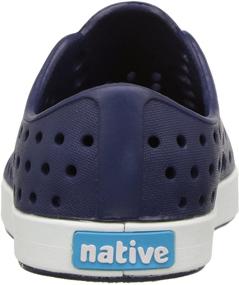 img 2 attached to 👟 Regatta Blue/Shell White C8 M US - Native Shoes Jefferson Child: The Perfect Pair for Your Little One
