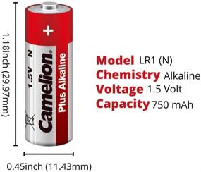 img 3 attached to Camelion LR1 Alkaline Battery Anti Leak