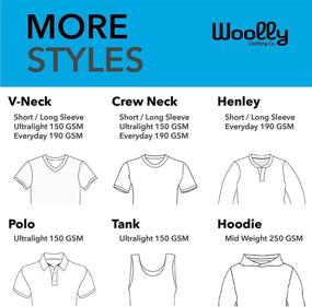 img 1 attached to Woolly Clothing Mens Merino Shirt Outdoor Recreation and Outdoor Clothing