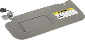 img 4 attached to 🌞 Dorman 74211 Atlas Gray Drivers Side Sun Visor Assembly for Hyundai Models