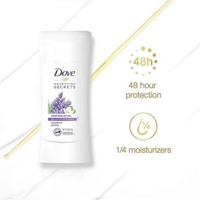 img 2 attached to 🌸 Dove Nourishing Secrets Antiperspirant Deodorant Stick for Women: Lavender & Jasmine, 48-Hour Sweat Protection, Soft & Comfortable Underarms, 2.6 oz - Pack of 3