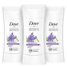 img 4 attached to 🌸 Dove Nourishing Secrets Antiperspirant Deodorant Stick for Women: Lavender & Jasmine, 48-Hour Sweat Protection, Soft & Comfortable Underarms, 2.6 oz - Pack of 3