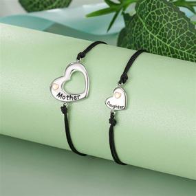 img 2 attached to 👩 PPJew Mother & Daughter Bracelet Set - Matching Bracelets for Back to School, Ideal Mommy and Me Gift