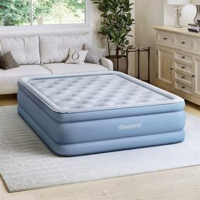 img 3 attached to 🛏️ Beautyrest Posture Lux Air Bed Mattress - Express Pump - Raised Edge Support - 15 Inch Full