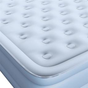 img 1 attached to 🛏️ Beautyrest Posture Lux Air Bed Mattress - Express Pump - Raised Edge Support - 15 Inch Full