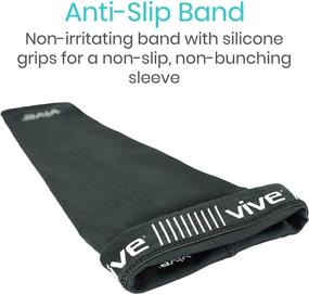 img 1 attached to 💪 VIVE Elbow Compression Sleeve - Optimal Support for Enhanced Performance