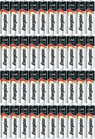 img 2 attached to 🔋 Long-lasting Energizer AA Max Alkaline E91 Batteries Made in USA - 40 count | Expiry 12/2024 or later