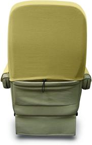 img 2 attached to 🛋️ C795 RV Дизайнерский чехол для кресла в автодоме - GripFit, двойной пакет, подходит для большинства сидений.