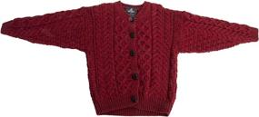 img 3 attached to Natural Boy's Aran Cardigan Sweater - Kids' Clothing Optimized for SEO