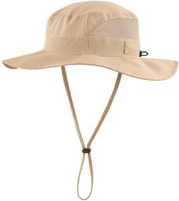 img 4 attached to 🧢 Connectyle Summer Safari Hats & Caps for Toddler Boys - Sun Protection Accessories