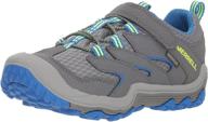 водонепроницаемая походная обувь для детей - merrell kids' chameleon 7 access low a/c. логотип