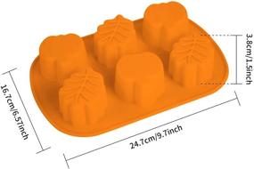 img 3 attached to Pumpkin Silicone Thanksgiving Chocolates Decoration