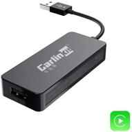 carlinkit usb wired carplay dongle android auto - supports google, waze map, mirror screen, android system version 4.4.2 and above logo