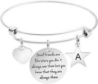 🎓 girls' stainless steel graduation birthday vacation bracelet logo