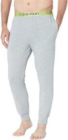 img 1 attached to Calvin Klein Joggers Heather Direct Men's Clothing for Sleep & Lounge