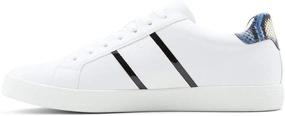 img 4 attached to ALDO Cowien Sneaker White Snake Men's Shoes