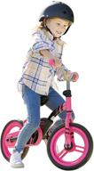 🚲 little tikes pink 2-in-1 balance-to-pedal bike with foldable pedals, suitable for 2-5 years old, 12-inch logo