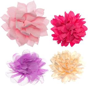 img 1 attached to 🌸 Floral Dog Collar Accessories - BoomBone Flower Charms Sliders for Dog Collars