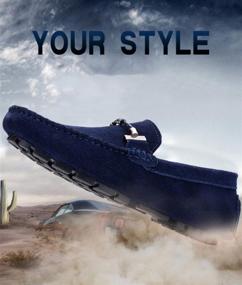 img 3 attached to 👟 Go Tour Loafers Moccasins Driving Men's Shoes: Performance meets Style