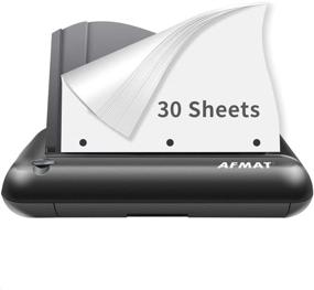 img 4 attached to 🔌 Efficient Electric Hole Puncher: Heavy Duty 3 Hole Punch, 30 Sheet Capacity, Commercial Industrial Punch with Adapter | Ideal for Office, School, and Studio | Long Lasting, 9/32" Holes