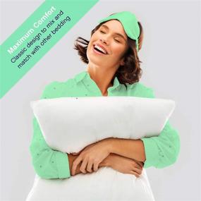 img 2 attached to Celeep 2 Pack Bed Pillows Microfiber - Два упаковки подушек для кровати из микрофибры