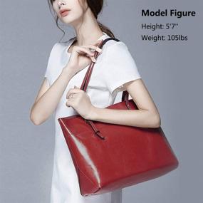 img 3 attached to 👜 S ZONE Vintage Women's Handbags & Wallets: Upgraded Shoulder Totes for Authentic Style