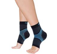 copper fit ice plantar fasciitis compression ankle sleeve: cooling menthol infused, 1 pair логотип