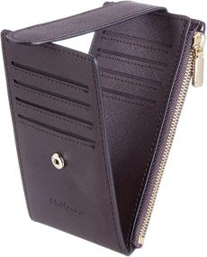 img 4 attached to Chelmon Women's RFID-Blocking Bifold Wallet - Handbag and Wallet Combo