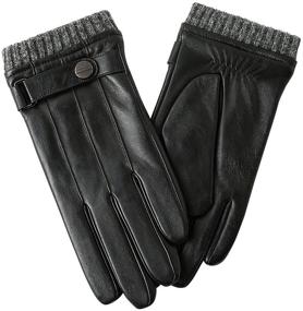 img 4 attached to Frlozs Leather Lambskin Cashmere Motorcycle Men's Accessories