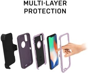 img 1 attached to OtterBox DEFENDER SERIES SCREENLESS EDITION Case For IPhone Xs &Amp