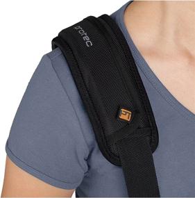 img 3 attached to 🏋️ Enhance Comfort and Stability with Pro Tec Deluxe Neoprene Shoulder Strap Pad SHPAD12 - Non-Slip Backside for Optimal Grip