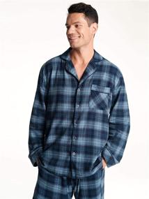 img 2 attached to Cozy and Stylish SIORO Flannel Pajama Sleepwear Loungewear for Unmatched Comfort