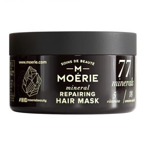 img 4 attached to Moerie Mineral Hair Growth & Repair Mask – Restorative Treatment Hair Mask – Hair Treatment For Longer, Thicker, Fuller Hair - Vegan & Paraben Free – 3.4 oz (96.4g)