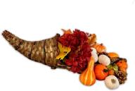 cornucopia grapevine centerpiece decorations thanksgiving party decorations & supplies logo