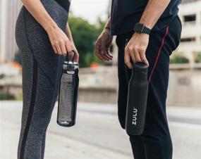 img 1 attached to 💧 Zulu Ace Vacuum Insulated Steel Water Bottle: Innovative Removable Base