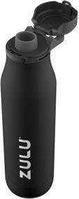 img 3 attached to 💧 Zulu Ace Vacuum Insulated Steel Water Bottle: Innovative Removable Base