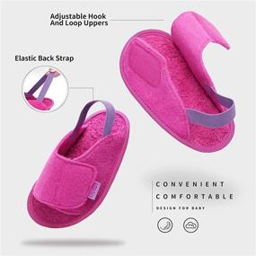 img 3 attached to 👞 STQ KIDS Adjustable Lightweight Slippers: Boys' Shoes and Slippers